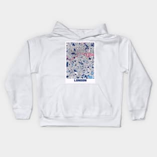 London - United Kingdom MilkTea City Map Kids Hoodie